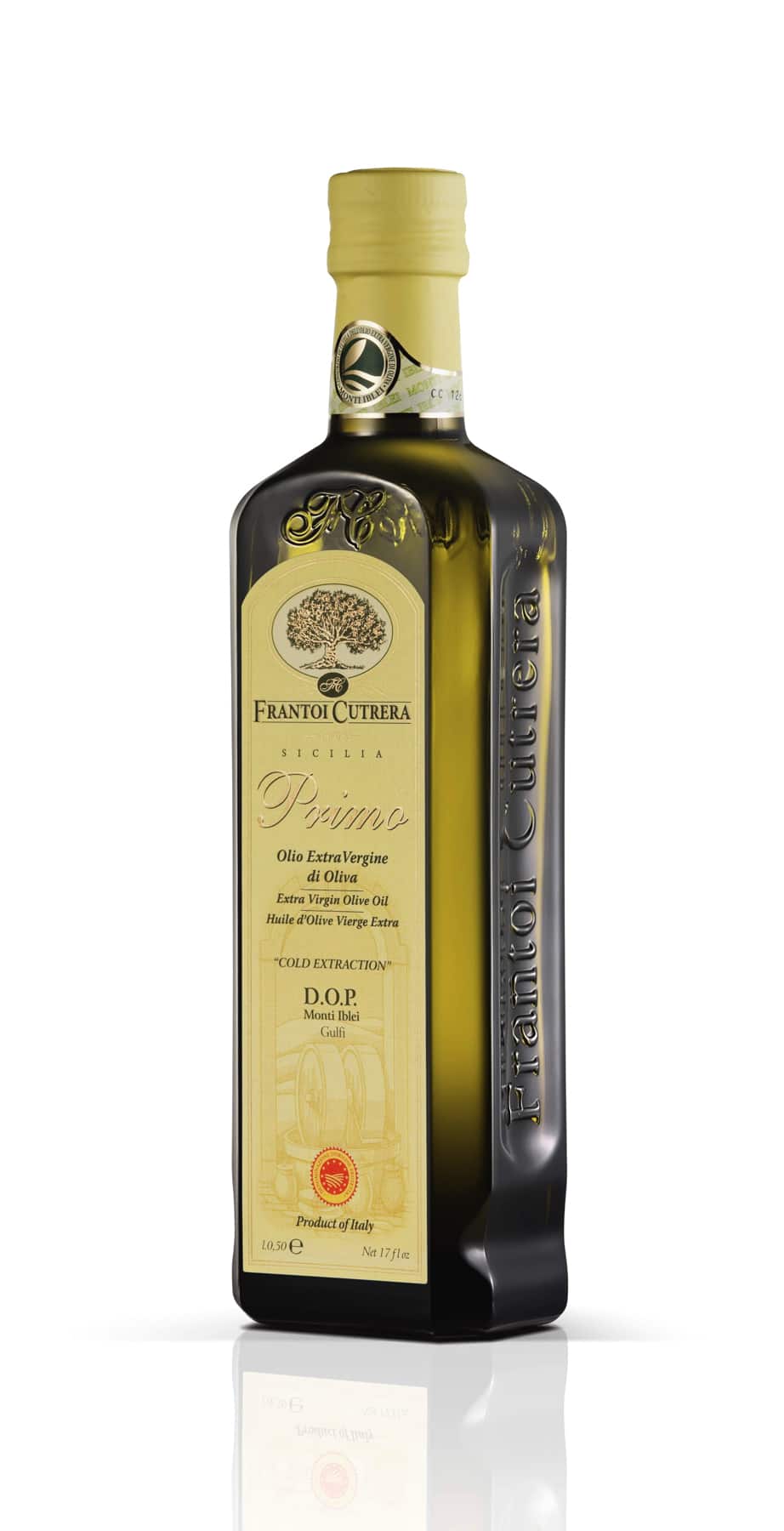 Ulei de masline extravirgin, Primo D.O.P Monti Iblei Frantoi Cutrera, 500ml
